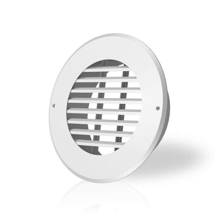 AC Infinity Wandgitter für 150 mm Lüftungsschläuche – Weisses Metall-Lüftungsgitter für Heizung, Küh