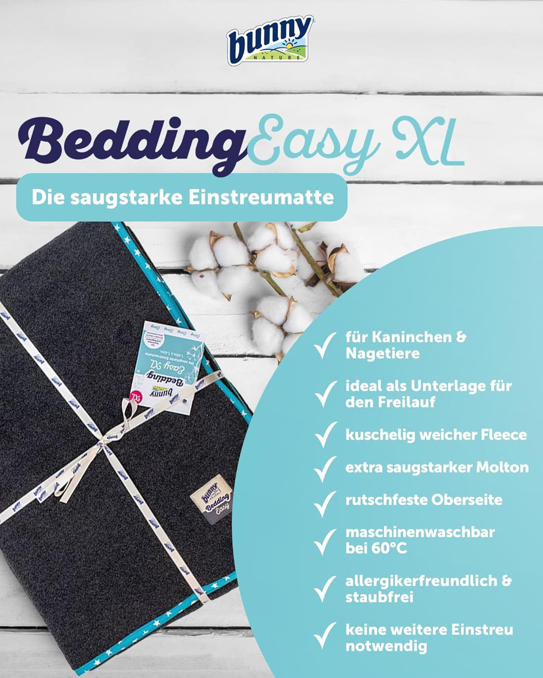 BunnyNature Bedding Easy XL