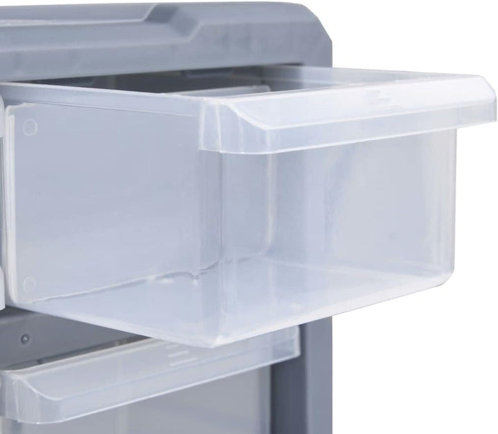 vidaXL Multi-Schubladen Organizer mit 60 Schubladen Sortierkasten Sortimentskasten Sortimentskoffer