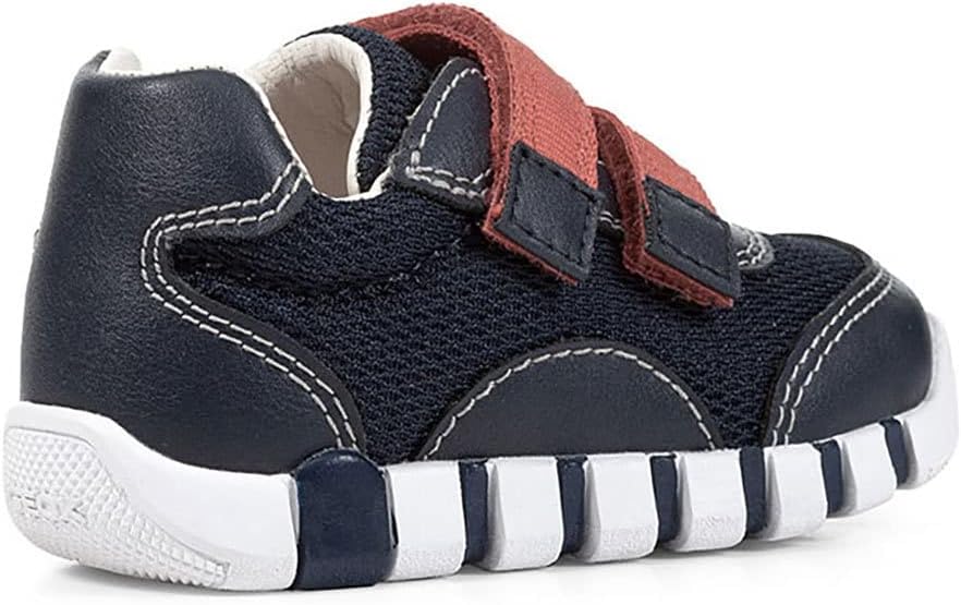 Geox Jungen B Iupidoo Boy First Walker Shoe 23 EU Navy, 23 EU Navy