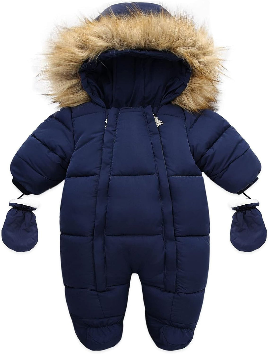 Chanpning Schneeanzug Baby Junge Babykleidung Parka Jacke Zip Up Coat Pullover Kleinkind Outwear Win