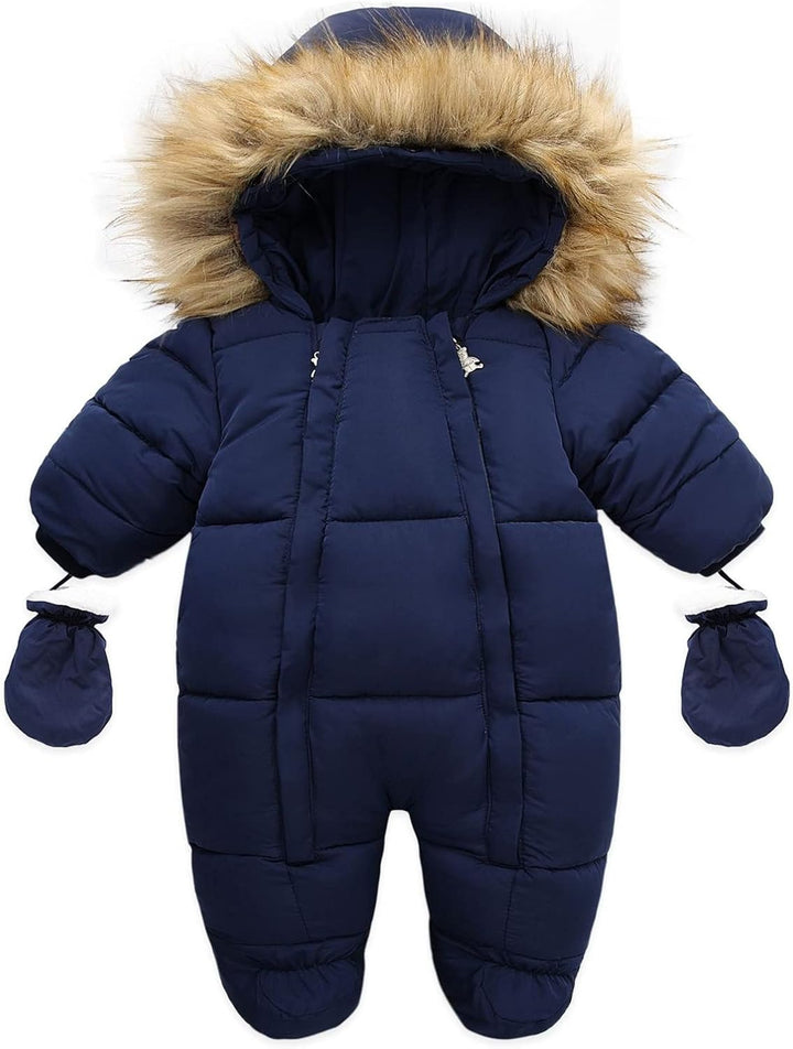 Chanpning Schneeanzug Baby Junge Babykleidung Parka Jacke Zip Up Coat Pullover Kleinkind Outwear Win