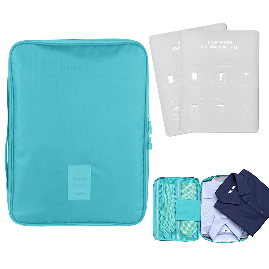 Hemdentasche für Koffer, Hemden Packtasche Portable Hemd Reisetasche Anti Falte Hemdtasche Knitterfr