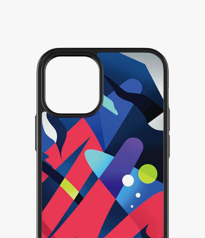 PanzerGlass™ ClearCase Stossfest Hülle Kompatibel für iPhone 12 Mini- Limited Artist Edition ClearCa