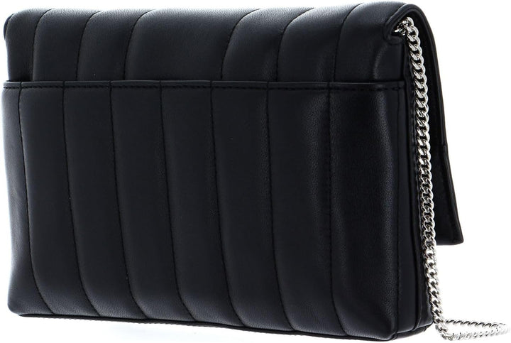 DKNY Clutch Handtasche 25 cm Schwarz/Silber Einheitsgrösse, Schwarz/Silber Einheitsgrösse