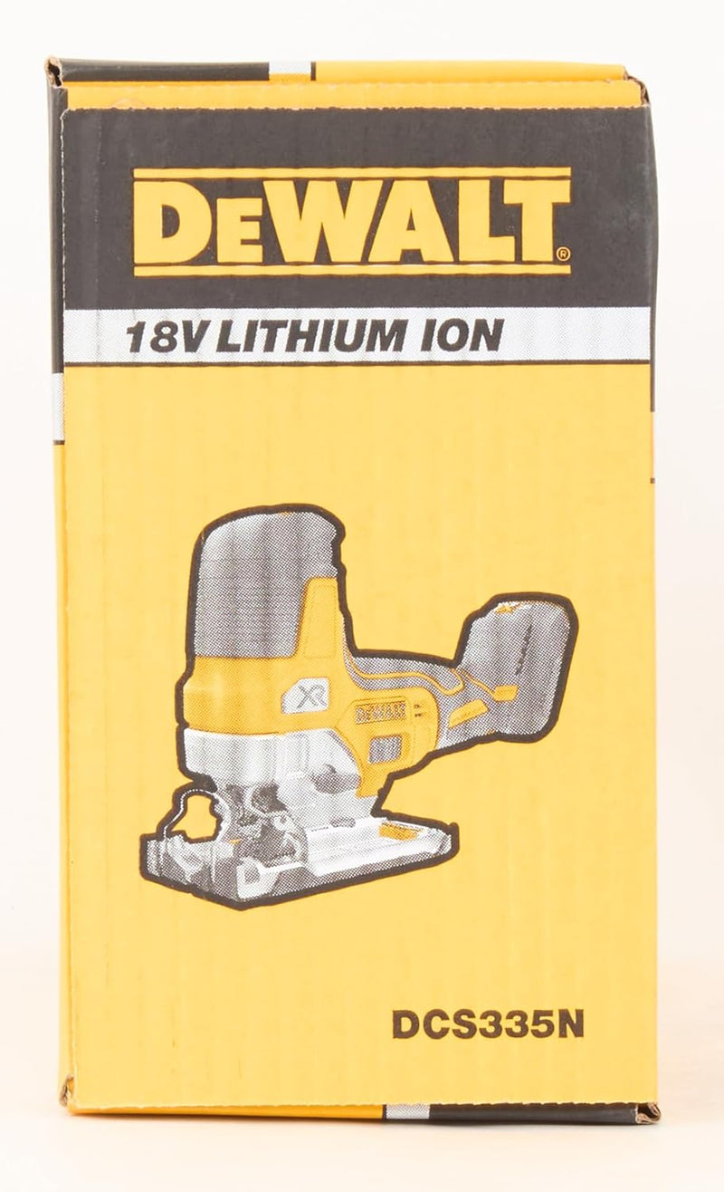 Dewalt 18 Volt Akku-Pendelhub-Stichsäge DCS335N (bürstenloser Motor, 3-stufige Pendelhubsteuerung, n