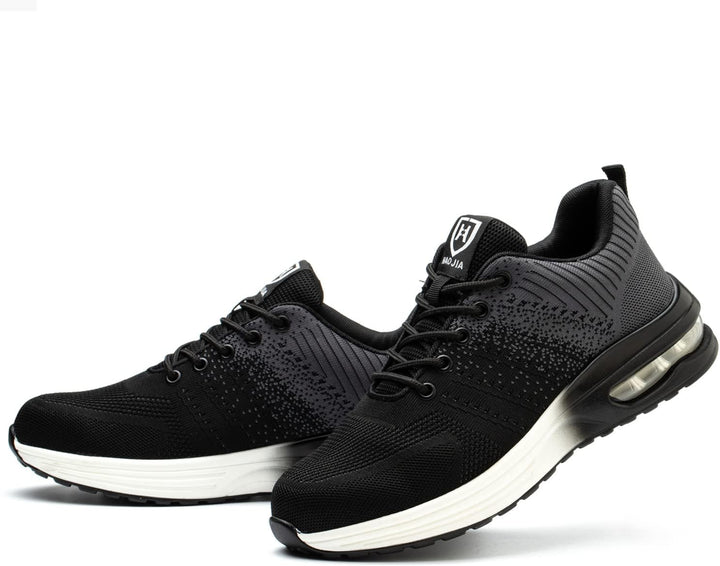 Sicherheitsschuhe Herren Leichte Arbeitsschuhe Damen Sportliche Atmungsaktive Stahlkappenschuhe, 42