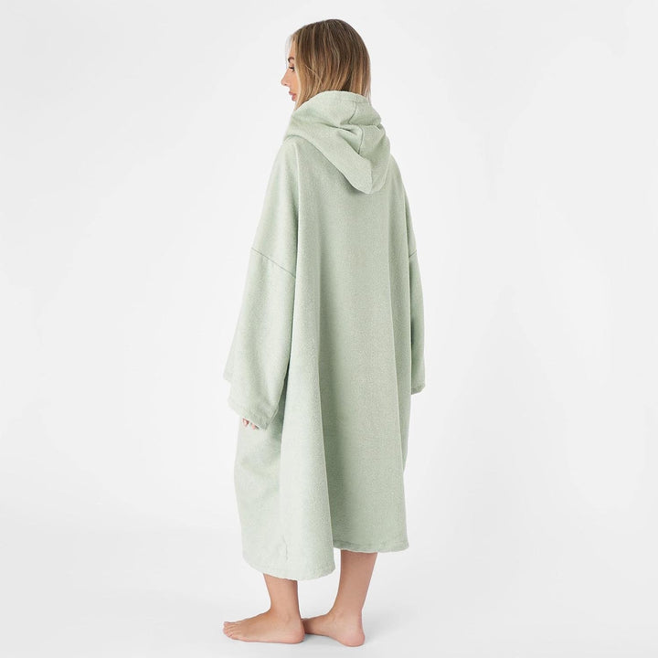 Brentfords Handtuch Poncho für Erwachsene, mit Kapuze, gross, zum Schwimmen, Surfen, Strand, saugfäh