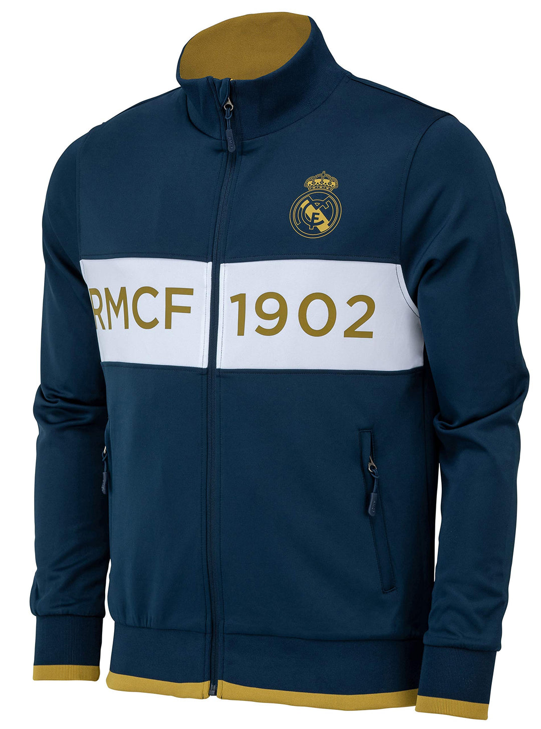 Real Madrid Herrenjacke, offizielle Kollektion M Blau, M Blau