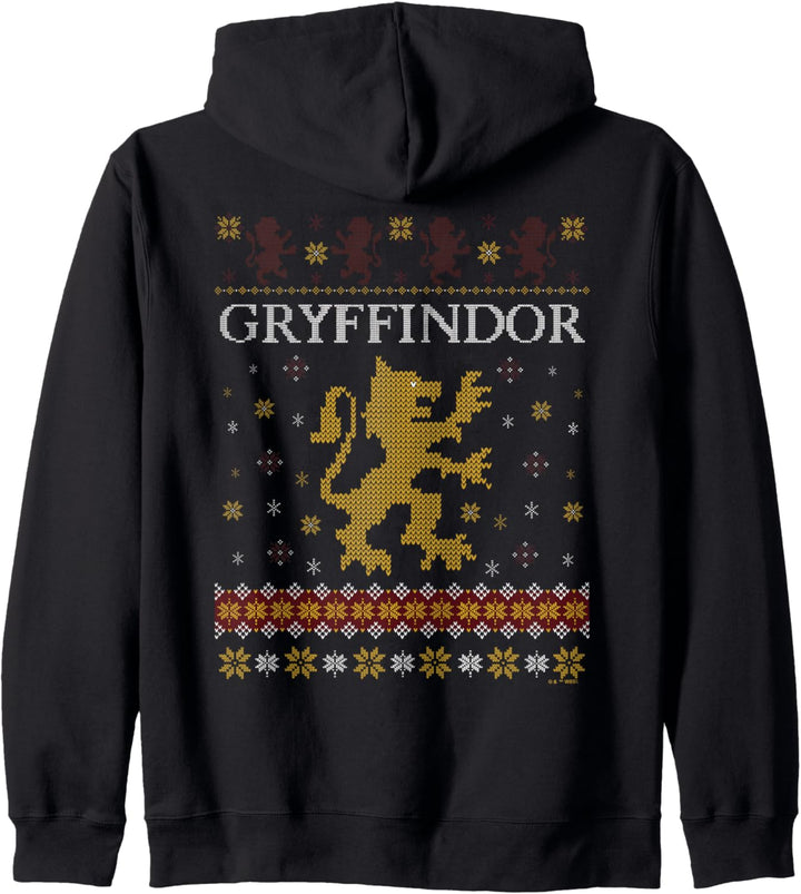 Harry Potter Gryffindor Ugly Christmas Kapuzenjacke