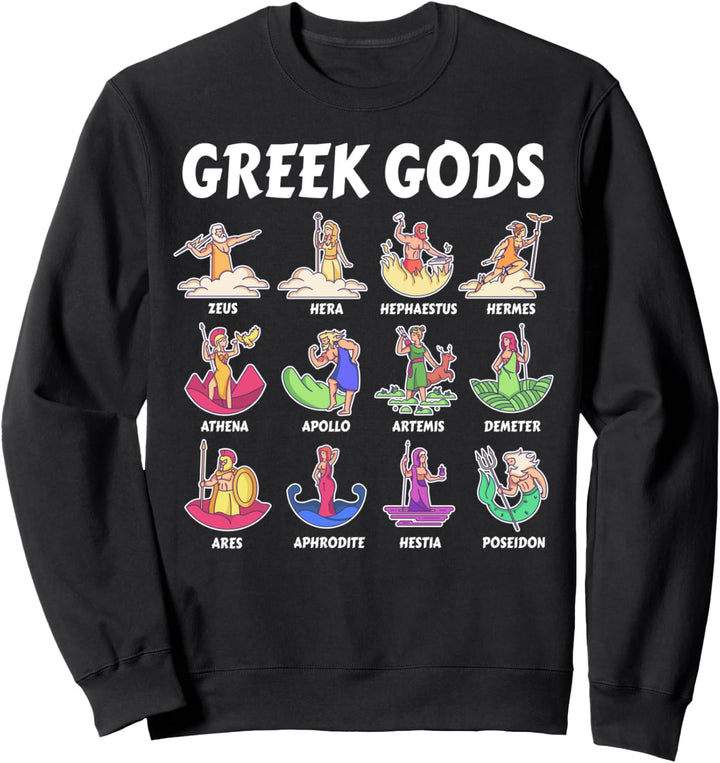 Griechische Mythologie Götter - Mythologie Antike Götter Sweatshirt