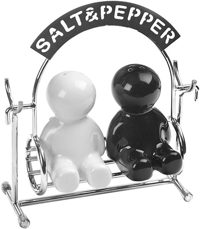 balvi - Pfeffer- und Salzstreuer-Set für den Esstisch. Origineller Salz- und Pfefferstreuer in Form