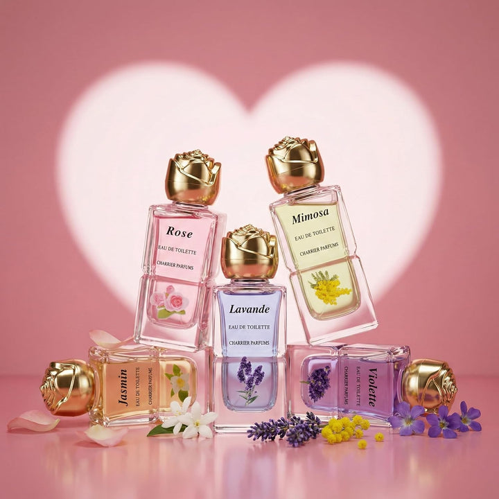 Charrier Parfums Geschenk-Set Provence von 5, Miniatures Eau de Toilette, 54 ml blumig 10.8 ml (5er