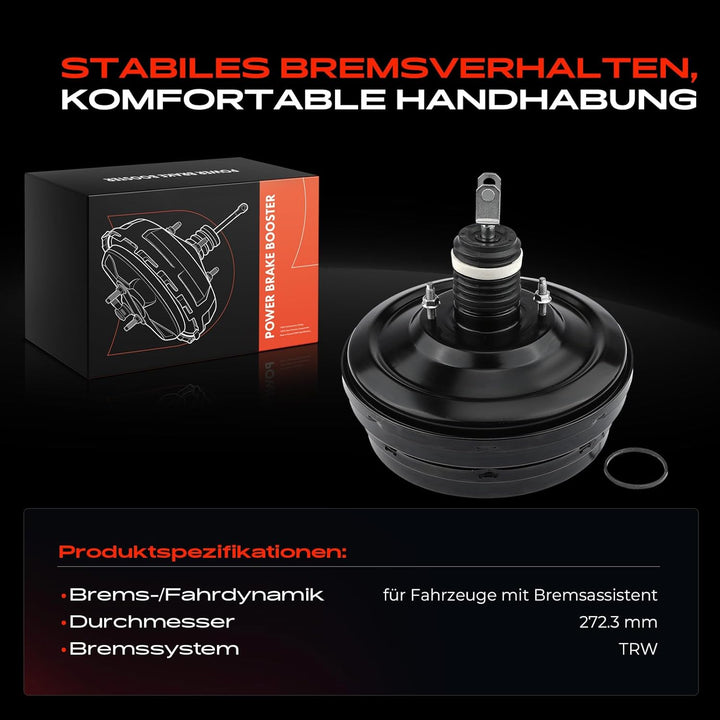 Frankberg Bremskraftverstärker Kompatibel mit X5 E70 2006-2013 X5 F15 F85 2013-2018 X6 E71 E72 2007-