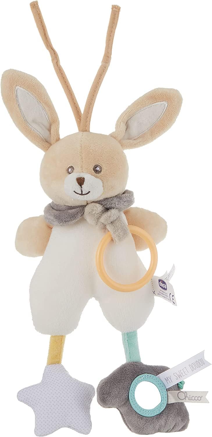 Chicco 00009713000000 HÄSCHEN SPIELUHR (DOU DOU), beige