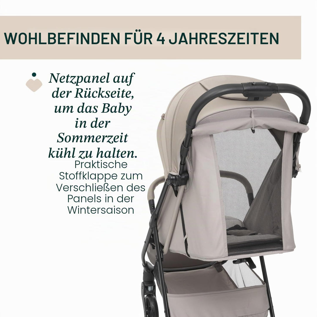 Chicco Kinderwagen Taormina, Ab Geburt bis 22 Kg, Praktisch und leicht, Zusammenklappbarer Buggy, Ki