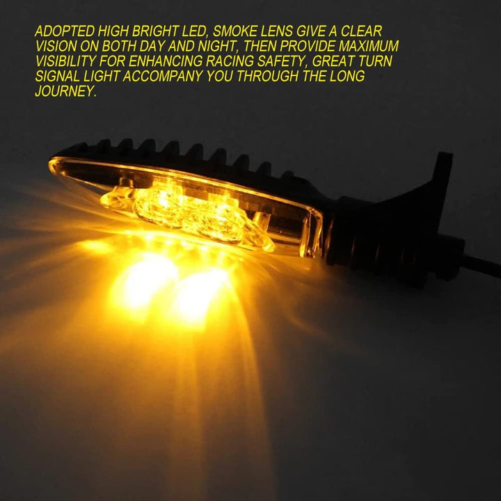 KATUR Motorrad Led Blinker Vorne Und Hinten Blinker Kompatibel Mit Bmw F650gs F700gs F800g F800r F80