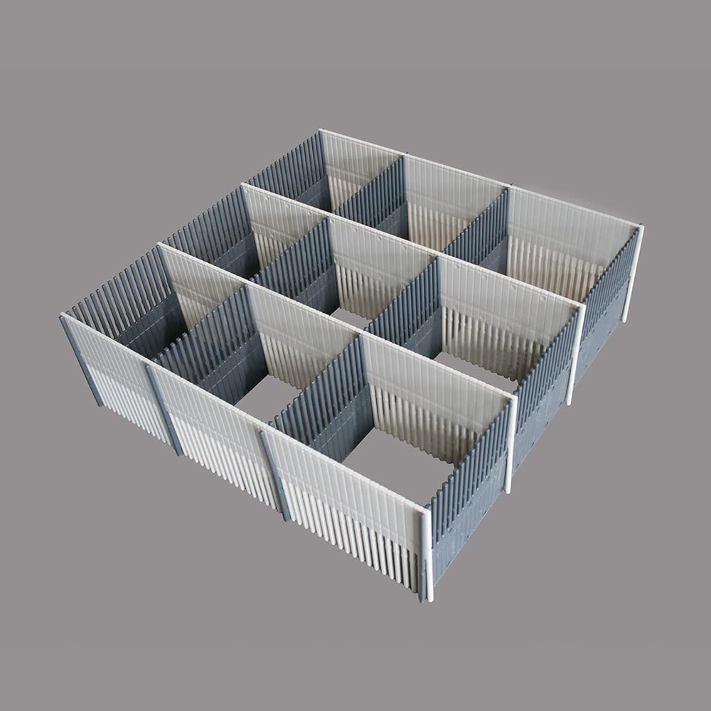 Stauleiste für Schubladen 100 MAXXI 8er-Set grau, hellgrau Single, Single