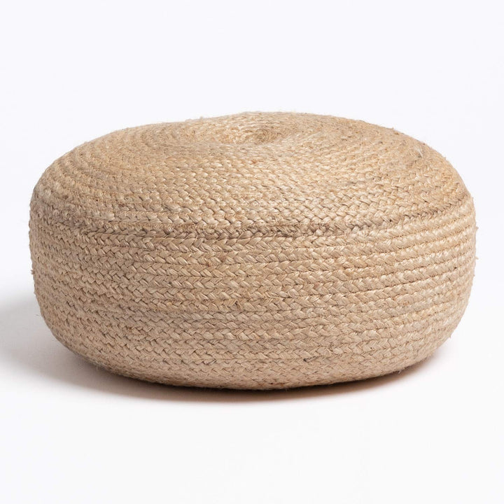 SKLUM Rundes Sitzkissen aus Jute Pilew Ø50 cm, Ø50 Cm