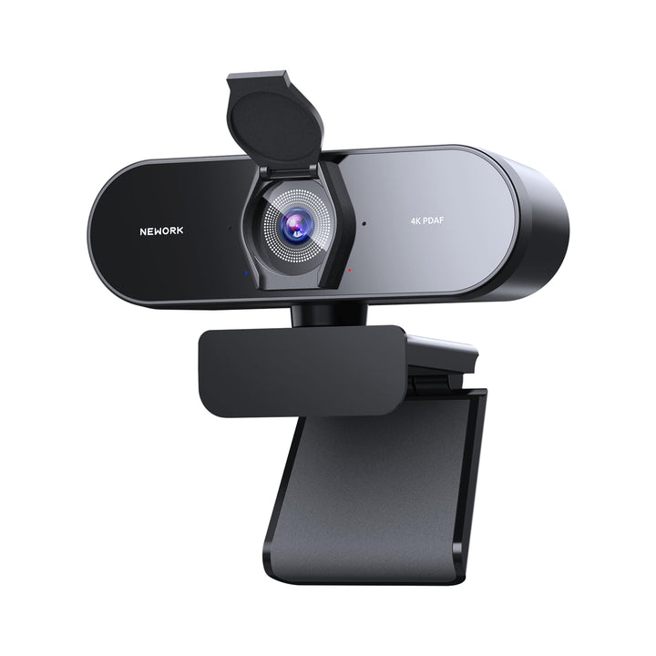 4K Webcam Mit PDAF & CDAF Dual-Autofokus, Ultra HD 4K, 2 Rauschunterdrückungs-Mikrofone, Automatisch