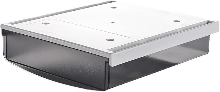 TUKA 4X 1,7L Unterschreibtisch-Schubladen 21x18x5,4cm, Selbstklebende Schubladen, Versteckte Unterba