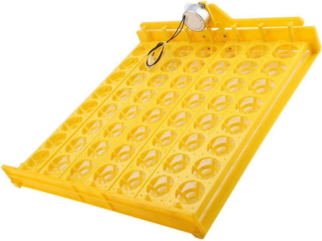 Zerodis Eggs Incubator Turning Tray Tool, 56 Eier Automatische Wachtelwender Tray zum Schlüpfen Huhn