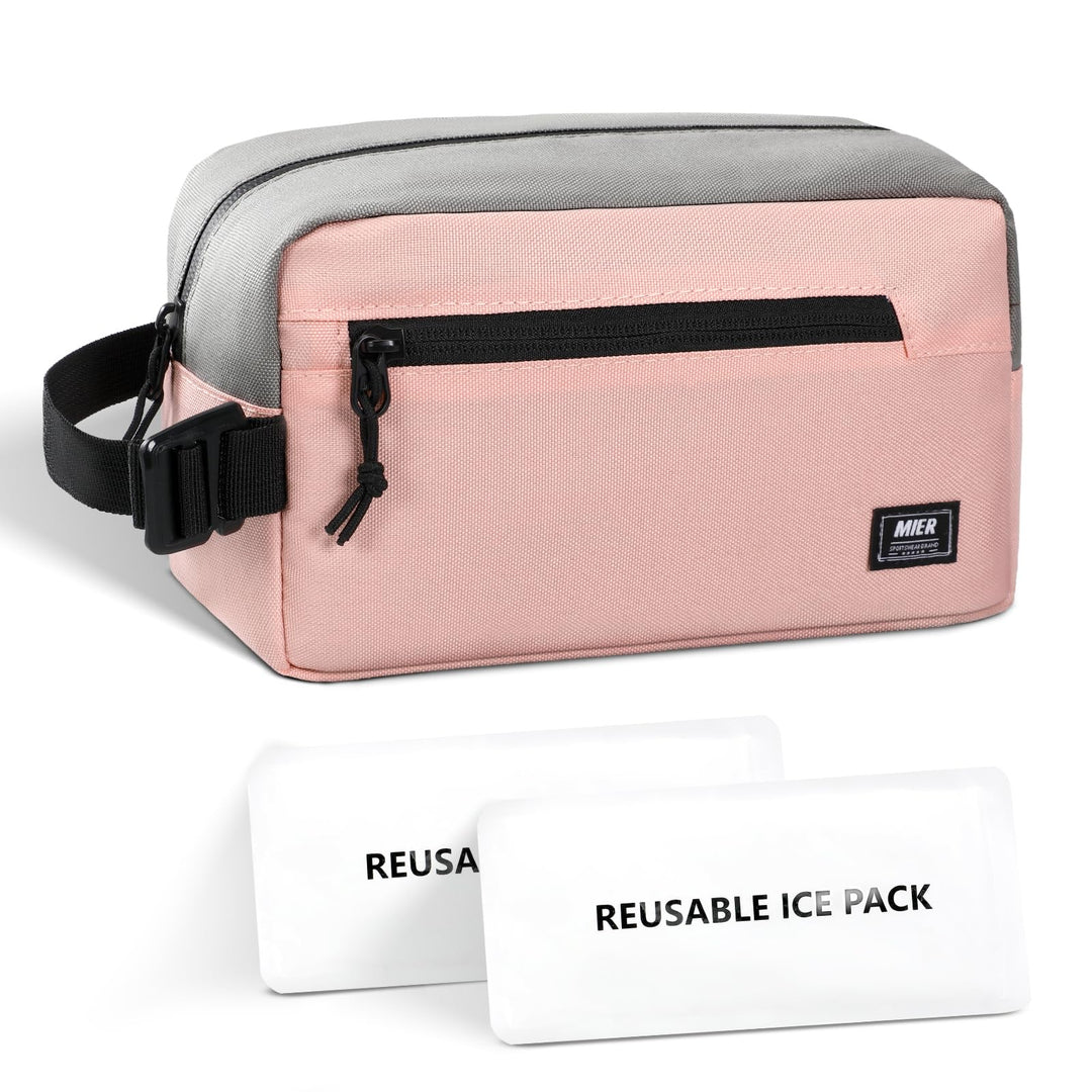 MIER Lunch Tasche Gefrierbare Kühltasche SnackboxKleine gefrierfähige Mini-Kühltasche mit Isolierung