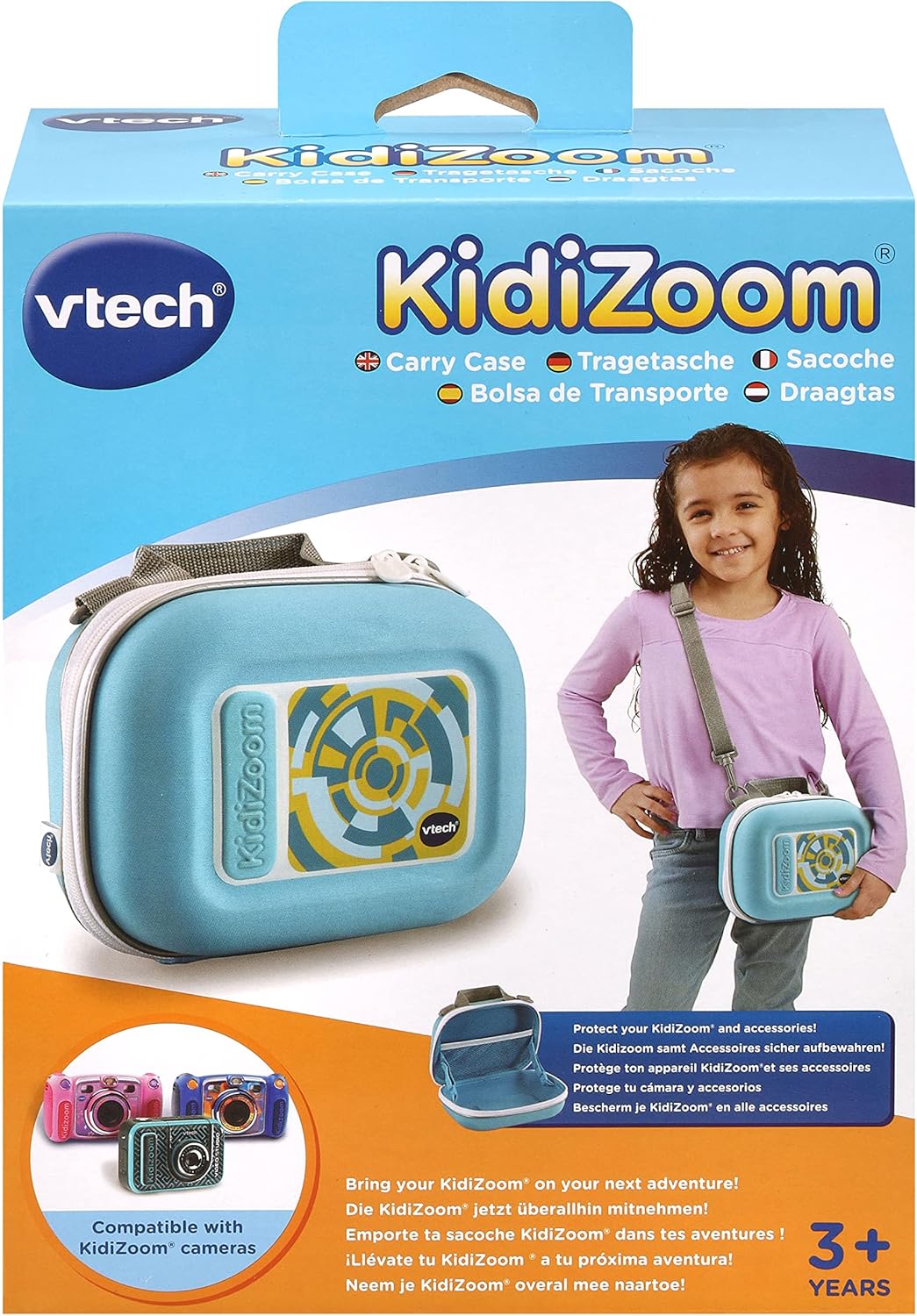 VTech Kidizoom Kameratasche Mehrfarbig Reisetasche, Mehrfarbig Reisetasche