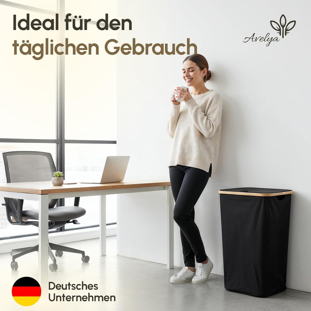 Gelber Sack Ständer 110L-Gelber Sack Mülleimer & Müllsackständer für gelbe Säcke - Premium Müllständ