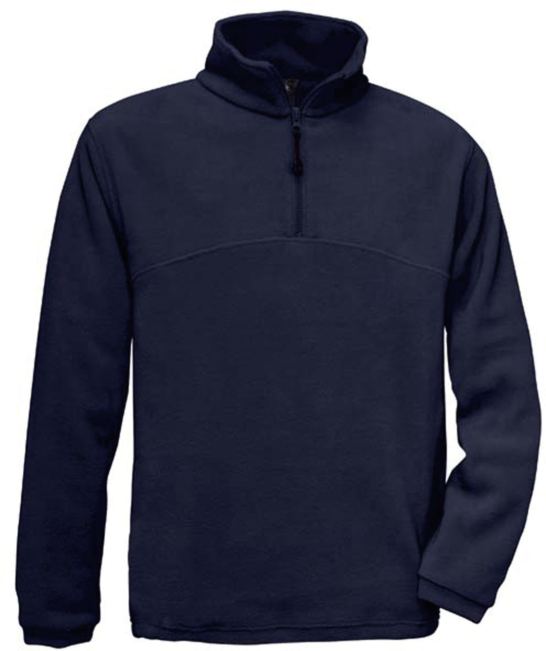 Werktruien met ritskraag B&C HIGHLANDER Zip Sweater Fleece XS Navy, XS Navy