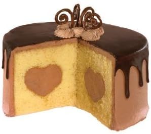 Wilton Heart Tasty-Fill Cake Pan Set Kitchen Tools, Plastic, Silber, 2-Einheiten A 1 - Pack, A 1 - P