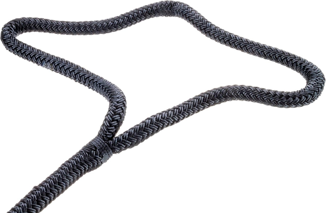 Seachoice Doppelt geflochtene Nylon-Dockleine mit Augenspleiss, einlaufvorbehandelt, wärmestabilisie