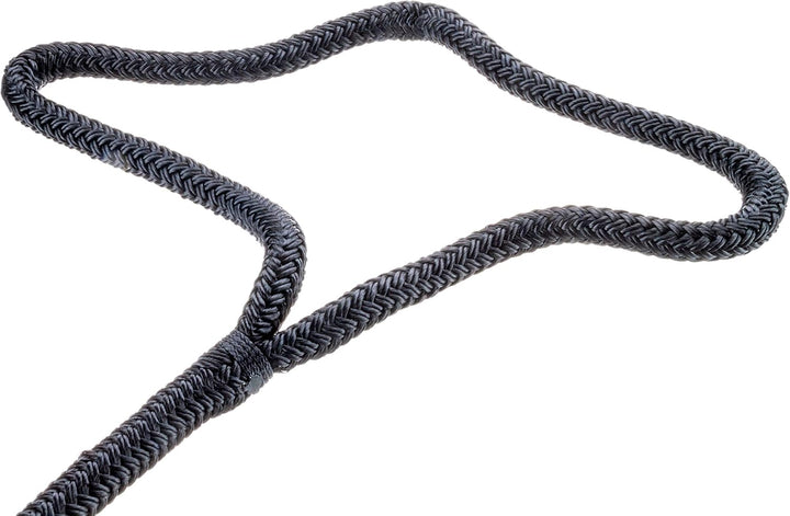 Seachoice Doppelt geflochtene Nylon-Dockleine mit Augenspleiss, einlaufvorbehandelt, wärmestabilisie