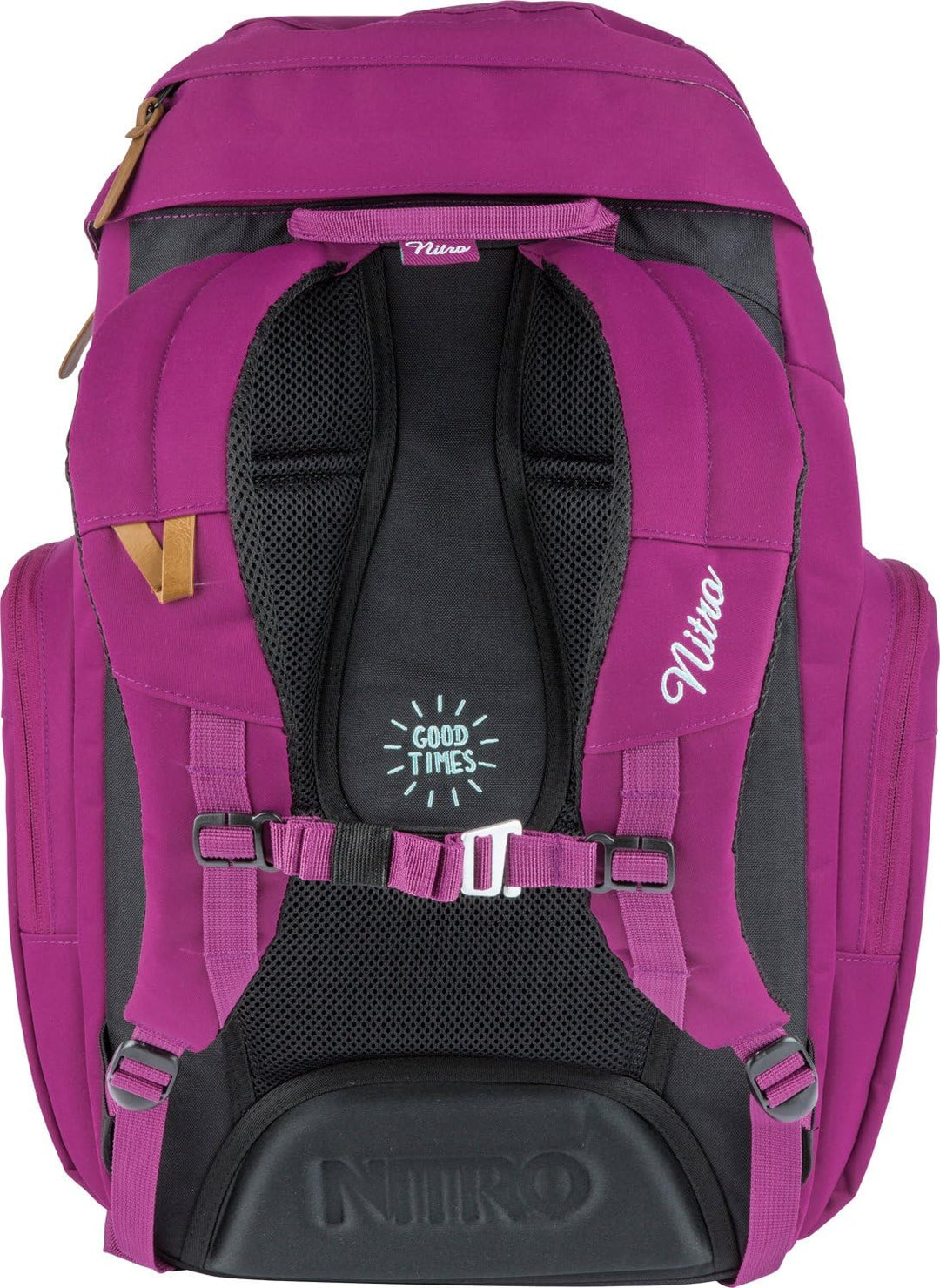 Daypacker Alltagsrucksack im Retro Look mit Gepolstertem Laptopfach, Schulrucksack, Wanderrucksack o