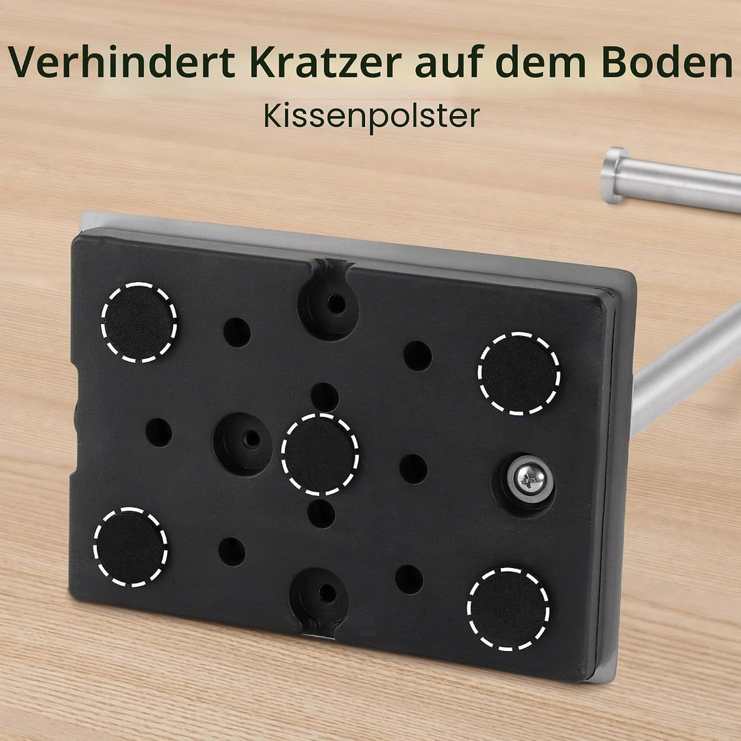 KES Toilettenpapierhalter Stehend Klopapierhalter Edelstahl SUS304 Klorollenhalter WC Rollenhalter T