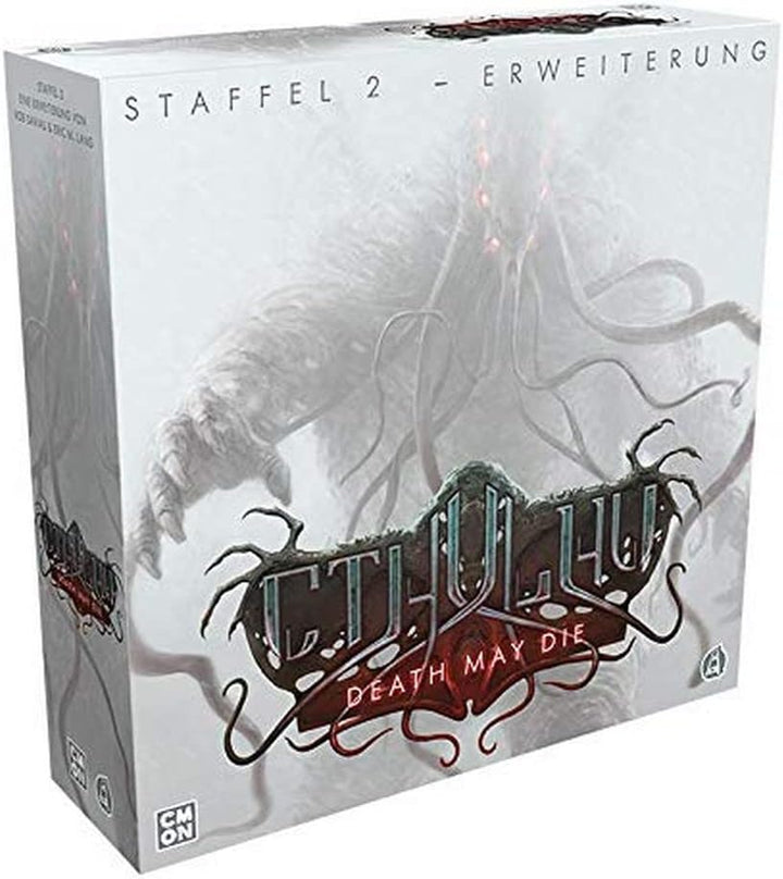 CMON | Cthulhu: Death May Die – Staffel 2 | Erweiterung | Expertenspiel | Dungeon Crawler | 1-5 Spie