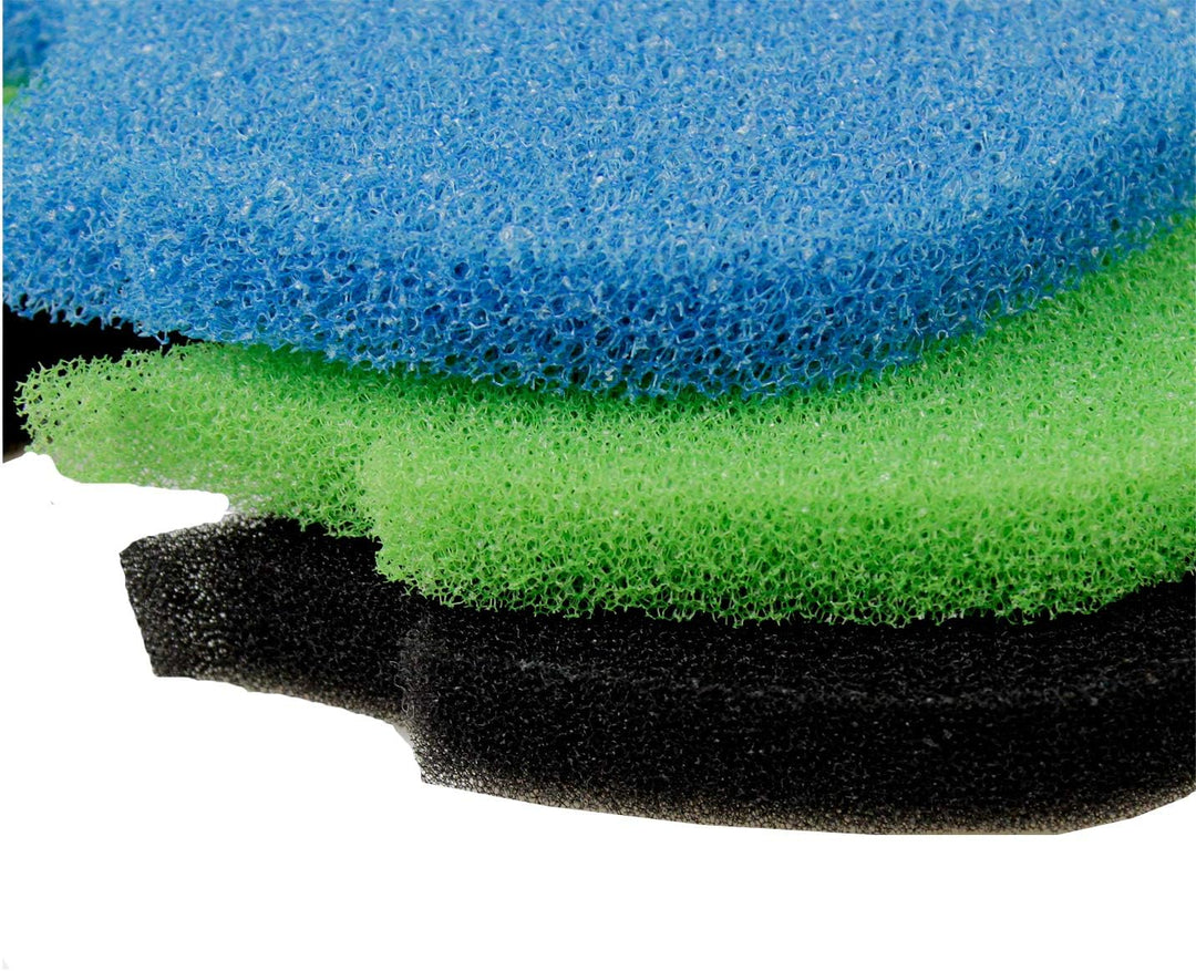 AQUANEAT 9 pcs Compatible Aquarium Canister Filter Pads for SUNSUN/GRECH/Super HW-304B/404B/704B/300