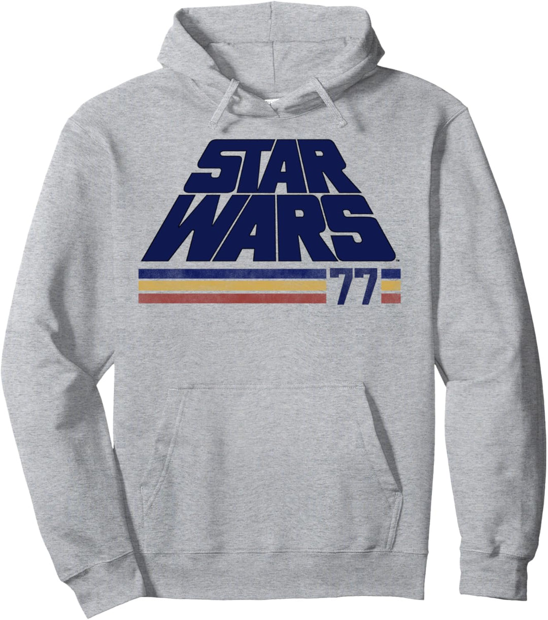 Star Wars '77 Retro Striped Logo Pullover Hoodie