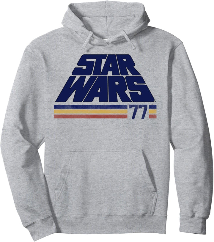 Star Wars '77 Retro Striped Logo Pullover Hoodie