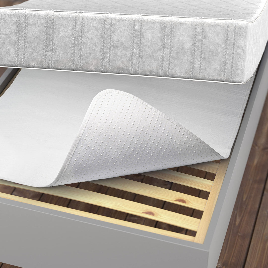 LILENO HOME Matratzenunterlage 100x200 cm - Lattenrost Matratzenschoner mit Noppen - Noppen Antiruts