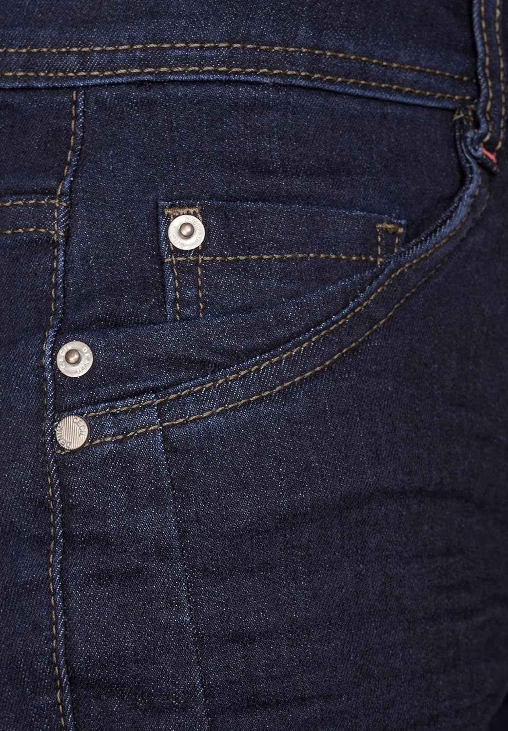 Cecil Damen Jeanshose Straight und High 26W / 30L Spült (Blau), 26W / 30L Sp&#xFC;lt (Blau)