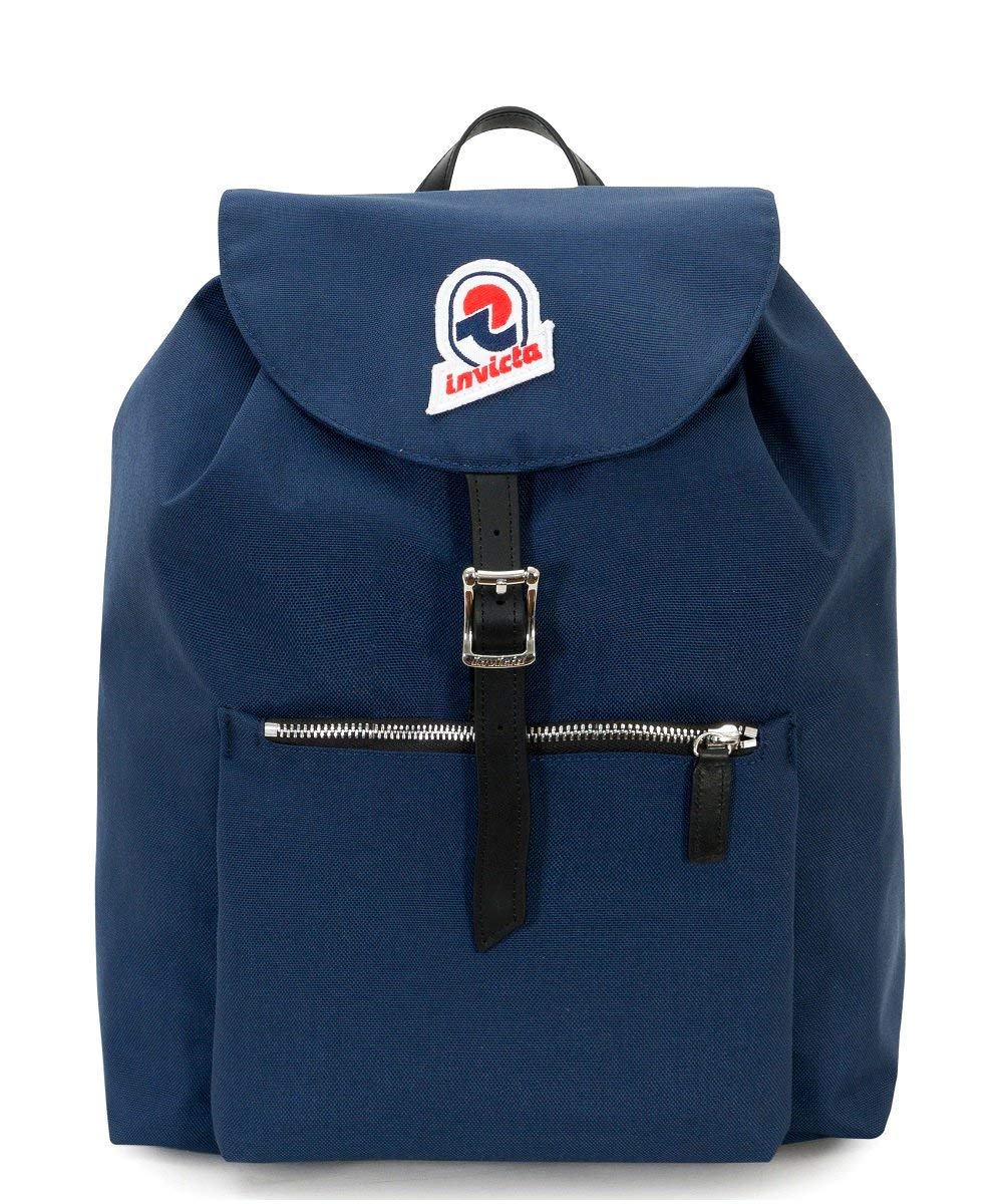 Invicta Alpino Heritage Rucksack, Backpack, Daypack, Tasche, Italienisches Design mit Lederdetails;L
