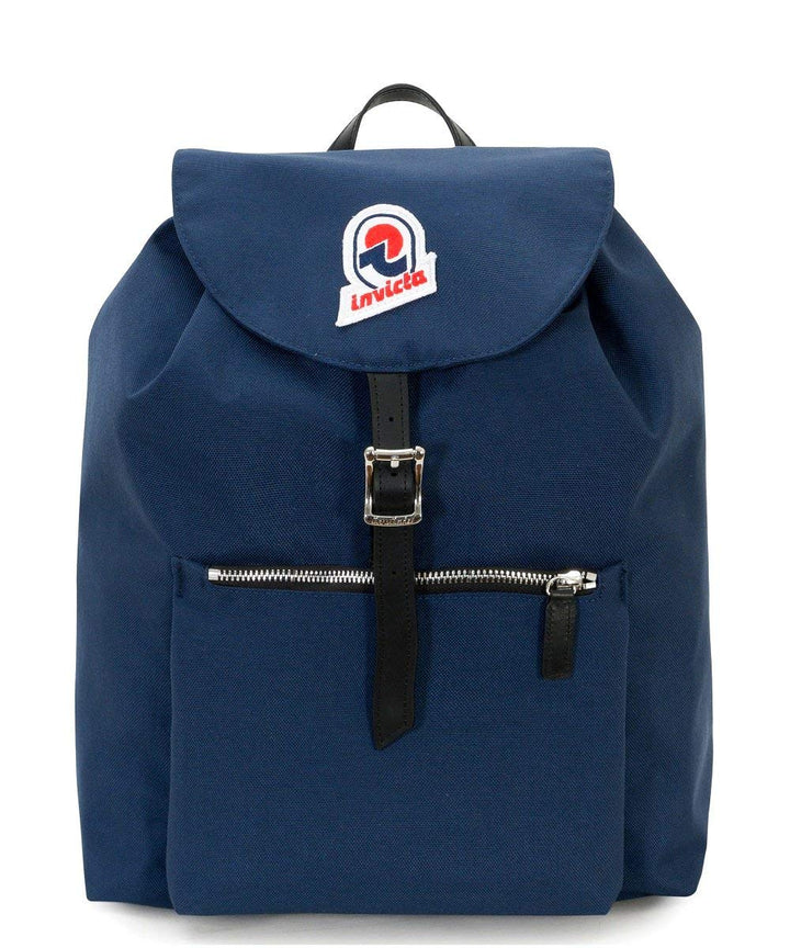 Invicta Alpino Heritage Rucksack, Backpack, Daypack, Tasche, Italienisches Design mit Lederdetails;L