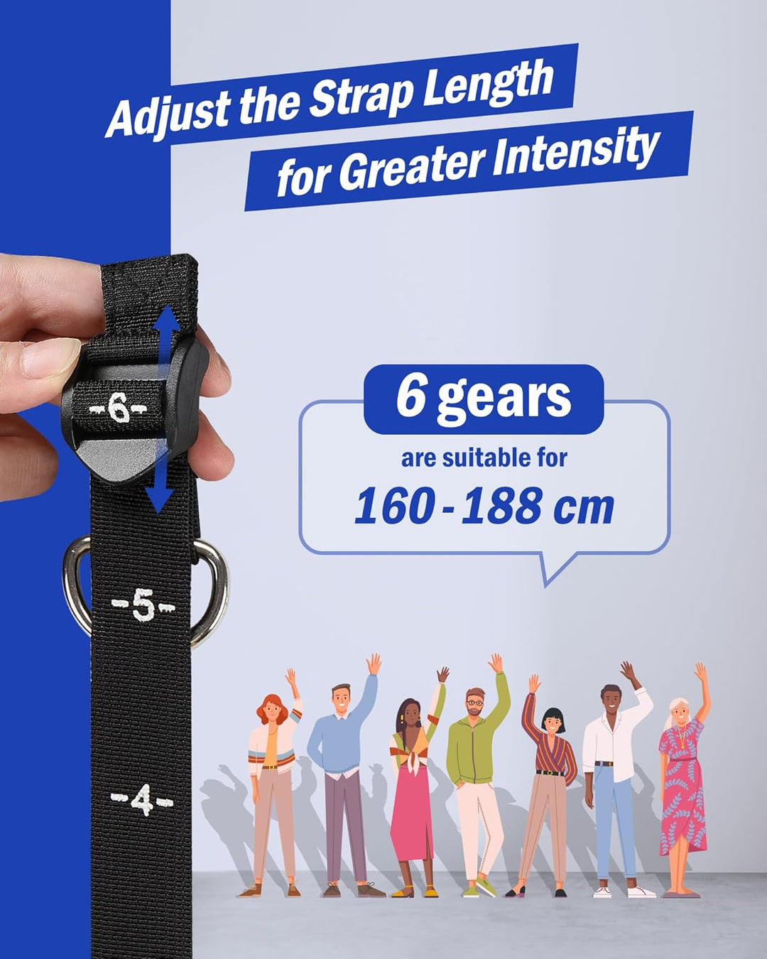 ALongSong Fitnessbänder Pilates Bar Set mit Widerstandsbänder 20-360lbs, Trainingsbänder Krafttraini