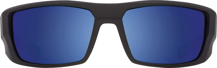 SPY OPTIC Dirk Sonnenbrille Matte Black - Happy Bronze Polarized w/Blue S