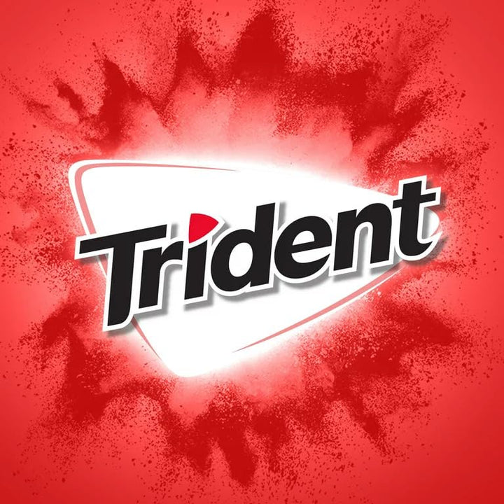 Trident Cinnamon Sugar Free Gum, 12 Packs of 14 Pieces (168 Total Pieces)