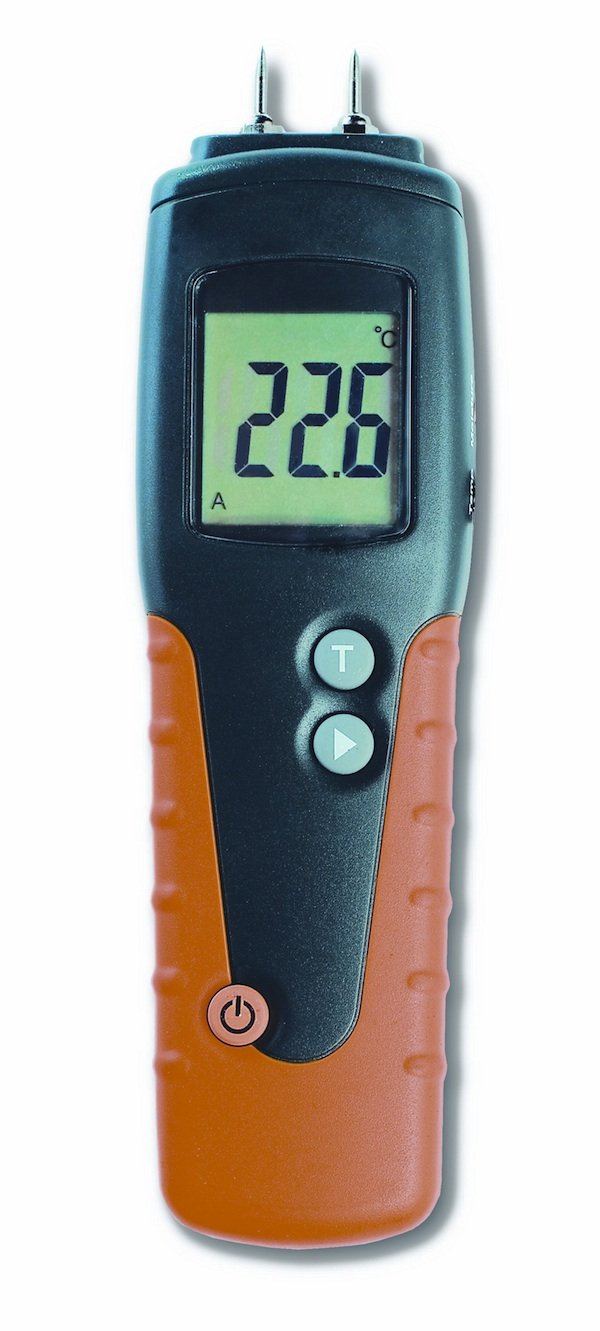 TFA Dostmann 30.5501 Humidcheck Pro Holzfeuchtemessgerät, für Brenn- und Bauholz, ca. 150 Holzsorten