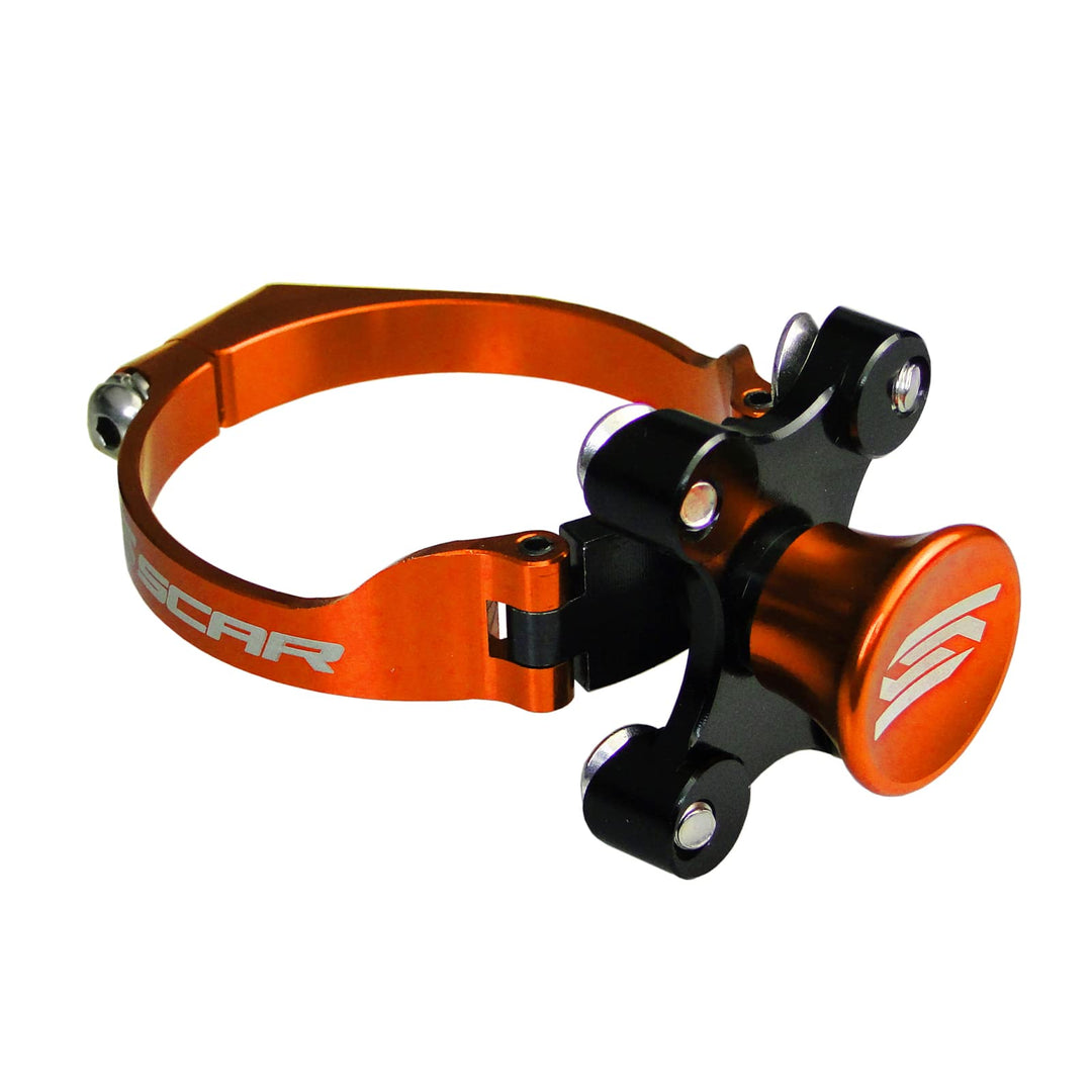 SCAR Startautomatik Holeshot Starthilfe kompatibel mit KTM SX SXF 125 250 350 450 03-23 - Orange, Or