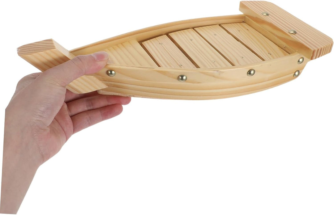 Cabilock Sushi Servierteller Sushi- Bootsschale Sushi-anzeigeteller Sushi- Gericht Sushi- Bootsgeric