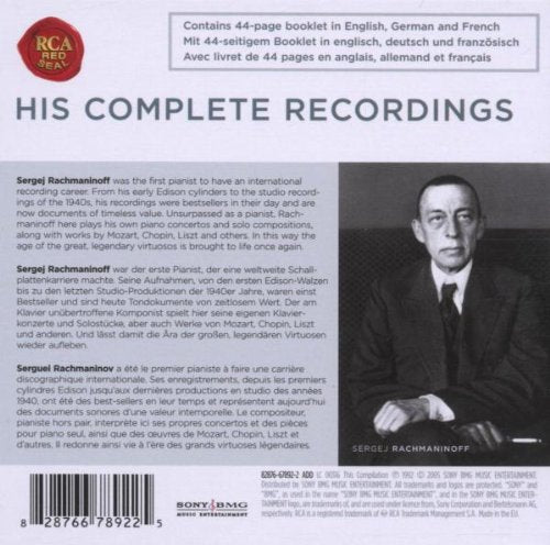 His Complete Recordings - Complete Collections, Audio-CD